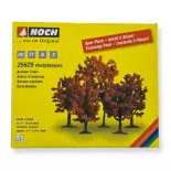 Pack de 5 arbres d'automne Noch 25625 - HO | TT | N | Z - hauteur 80-100 mm