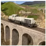 Locomotive diesel Vossloh DE 18 DCC sound - Rivarossi HR 2920S - HO : 1/87 - DB AG - Ep VI - Digital sound - 2R 