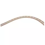 Rail flexible Peco SL104F traverses métal - 914 mm - HO : 1/87 - Code 75