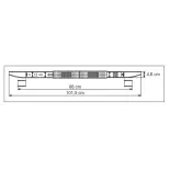 Baden-Baden station platform extensible VOLLMER 43559 - HO 1/87