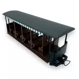 Carrozza passeggeri Decauville - Minitrains 5197 - HOe 1/87 - Ep III