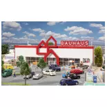 Halb-35Werkzeugmagazin/Quincaillerie "Bauhaus" Faller 130889 - HO 1/87