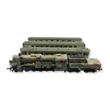4 piezas "Transporte de tropas" camuflaje LILIPUT L130002 DR - HO 1/87 EP IV tren