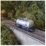 Uedinger tank car "Desmarais" Grey 30m3 EXACT TRAIN 20622 - SNCF - HO 1/87