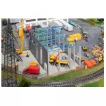 Industrial area under construction Faller 130892 - HO : 1/87 - 253 x 153 x 124 mm