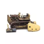 Bulldozer D7 rouillé RIP - ARTITEC 487.601.01 - HO : 1/87 