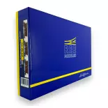 Set van 3 T8 Tadkks REE goederenwagons Modellen WB847 - HO 1/87 - SNCF - EP VI
