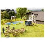 Sound Scene "8 sheep and 1 shepherd" - NOCH 12961 - N 1/160