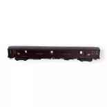 Voiture postale PA UIC livrée brun PTT bogies Y24X - LS Models 40426 - HO 1/87 - SNCF - Ep IV - 2R