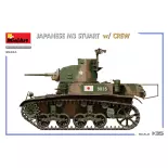 Char léger M3 Stuart version japonaise - MINIART 550035454 - 1/35