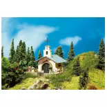 Model of Faller Mountain Chapel 130243 - HO 1/87 - Ep II