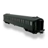 Metallisierter Ex-PLM REE Wagen Modelle VB459 grün 306 - HO 1/87 - SNCF - EP III.B