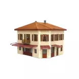 Café de la place - Bois Modélisme 107003 - HO 1/87