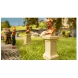 Lot de 4 Bustes - Noch 14838 - HO 1/87