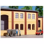 Kit of 8 walls 2322A with windows Auhagen 80608 - HO: 1/87 - modular system