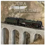 Locomotive à vapeur 141.R.1244 - Trix 25141 - HO 1/87 - SNCF - Ep VI - Digital sound fumigène - 2R