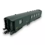 Voiture métallisée Ex-PLM REE Modèles VB463 vert 301 - HO 1/87 - SNCF - EP III.D