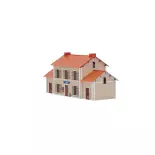 Bâtiment voyageur type Est (Kit) - Azar Models BAT006 - Z 1/220