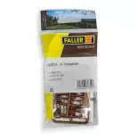 14 punte per tornio - FALLER 180854 - HO 1/87
