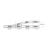 Traviesa de madera DG1 - 119 mm - ROCO 42511 - HO 1/87 - Código 83 [LÍNEA ROCO]