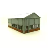 Werkstatt / alte Fabrik - BOIS MODELISME 106015 - HO 1/87 - 222x122x98mm