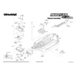 Rustler 4x4 HD VXL Brushless 3S Clipless TSM RTR - Traxxas 67376-4-ORNG - 1/10