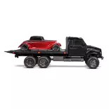 Camion à plateau TRX-6 Ultimate RC Hauler 6x6 RTR avec treuil - Traxxas 88086-84-BLK - 1/10