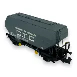 Carro per cereali "CTC COTRAM" - Ree Models NW-314 - N 1/160 - SNCF - Ep III - 2R