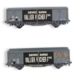 Set wagons de marchandises Trains160 16047 - N 1/160 - SNCF
