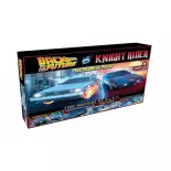 Back to the Future vs Knight Rider racing set - Scalextric C1431P - I 1/32 - Analogue