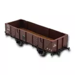 Wagon tombereau 4 portes du PLM, REE Modèles WB-809, HO 1/87e