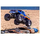 Monster Truck Bigfoot 4x4 BL-2s RTR - Traxxas 67134-4-BLUE - 1/10