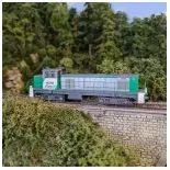 Locomotive Diesel BB63789 FRET Dépôt de Lyon-Vaise - Analogique R37 HO41107 SNCF - HO - EP V
