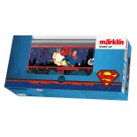 Wagon couvert Superman Marklin Start Up 44825 - HO 1/87  - Superhéros
