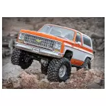 TRX-4 Chevrolet Blazer 1979 Clipless RTR - Traxxas 82276-4-ORNG - 1/10