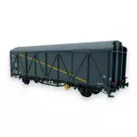 Carro merci EVS Hs "a strisce gialle" con pareti rinforzate - LS Models 30676 - HO 1/87 - SNCF - Ep V - 2R