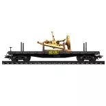 Wagon plat AC/DC "Stiff Upper Lip" - Märklin 48837 - HO 1/87 - 3R