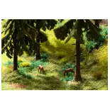 Set di partenza vegetazione "Nella foresta" Noch 60772 - HO 1/87