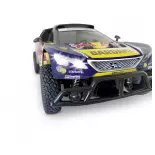 Radio controlled car Peugeot 3008 Rally DKR LOEB 19 - Carson 500404311 - 1/16 - 100% RTR
