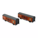 Set wagons de marchandises N 1/160 - SNCF