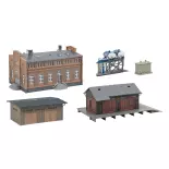 Coffret promotionnel Manutention de marchandises - Faller 190088 - HO 1/87 