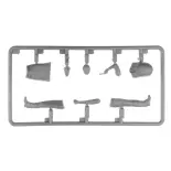 Ouvriers peintres avec accessoires - Miniart 550038094 - 1/35