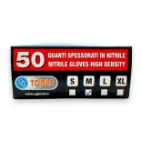 50 gants jetables en nitrile taille M - PG Mini P50610
