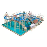 Wildwasserbahn Ile aux Pirates HO 1/87