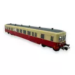 Remorque d'autorail ZS 17206 - R37 H0 41252 - HO 1/87 - SNCF - Ep III - Analogique - 2R