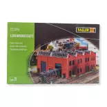 Workshop shed for FALLER Locomotives 222096 - N 1/160 - EP III 205x138x90mm