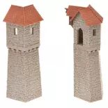 2 Tours-remparts FALLER 130403 - HO 1/87