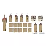 Castillo medieval VOLLMER 49910 - HO 1/87