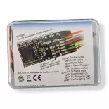 Miniature Decoder - No plug - 8 pin - DCC - Zimo MX600 25 x 15 x 2 mm