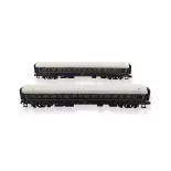 Coffret de 2 voitures Simplon Orient Express Arnold HN4400 - N 1:160 - CIWL